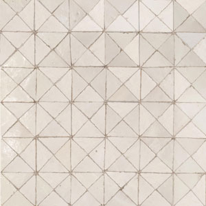 Mosaic House Moroccan tile Azur MRB 1 White  solid zellige, mosaic, zellij, field, pattern, glaze 